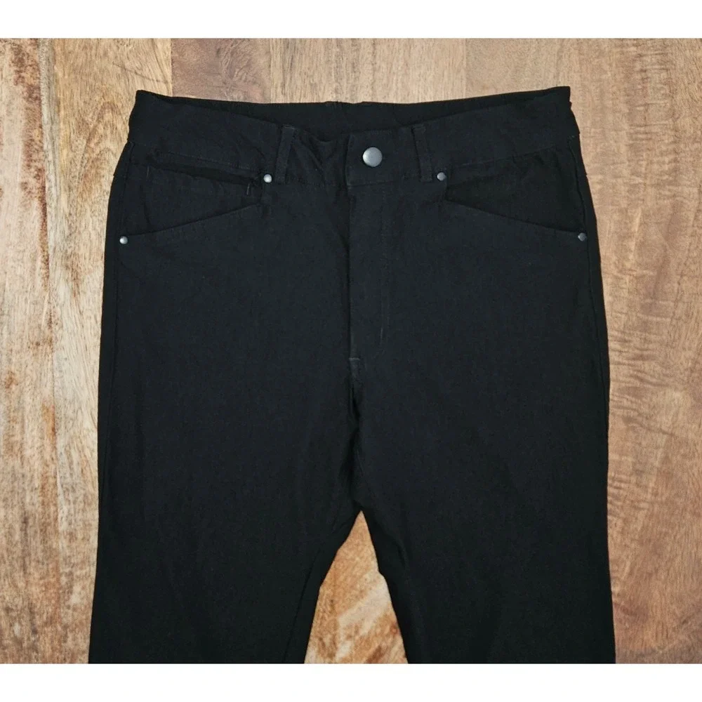 Swiss Alps Casual Pants Men's 34x32 Black Comfort Stretch Performance